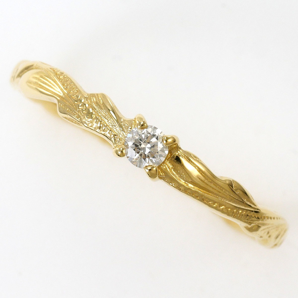 VINTAGE 14k Gold Diamond Ring